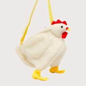 A stuff chicken purse